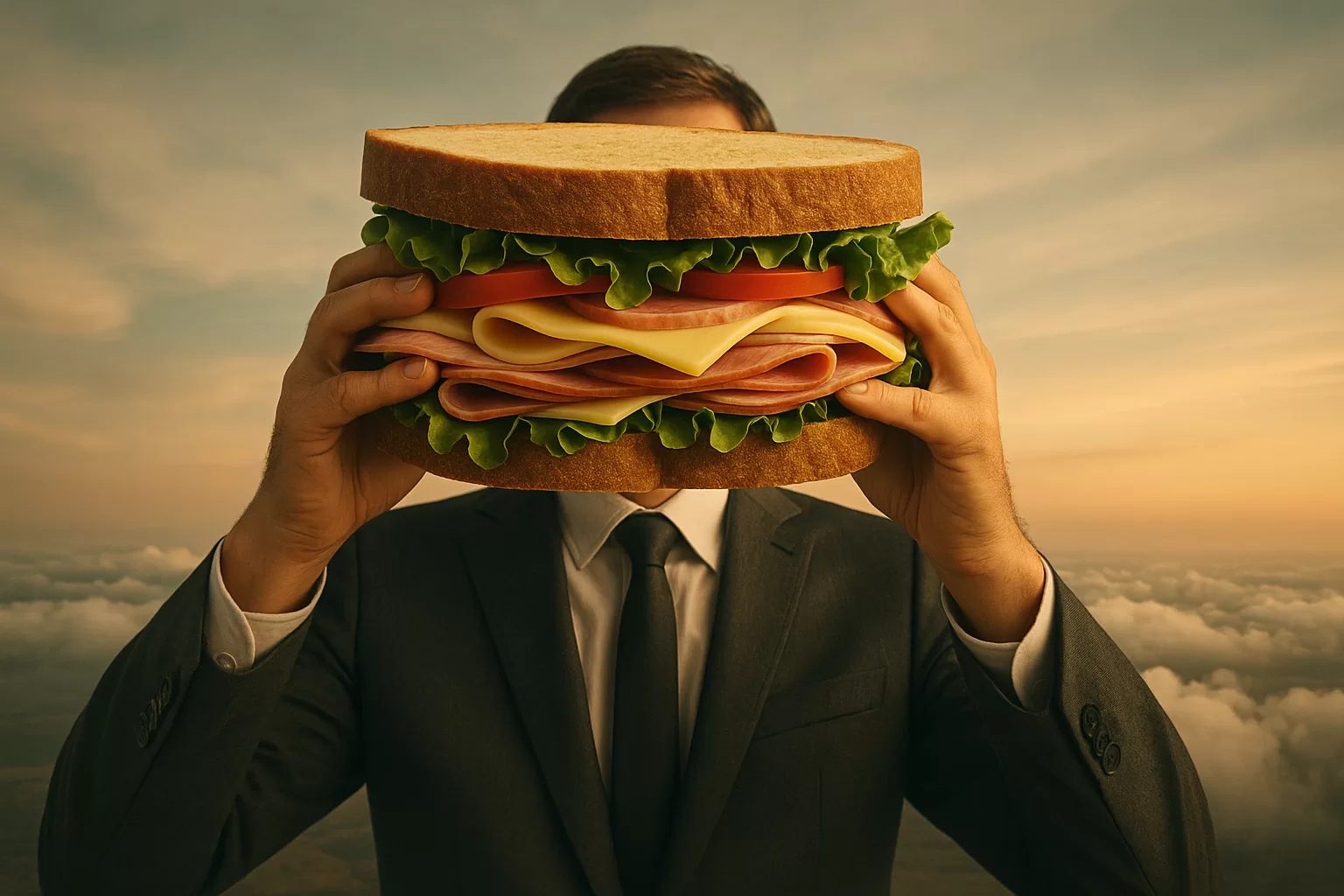 técnica de sándwich