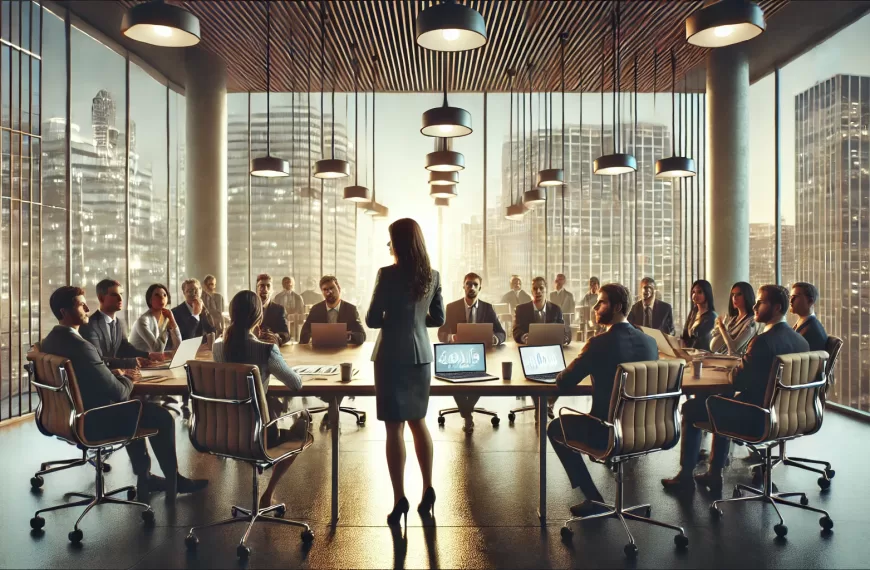 mujeres líderes corporativos