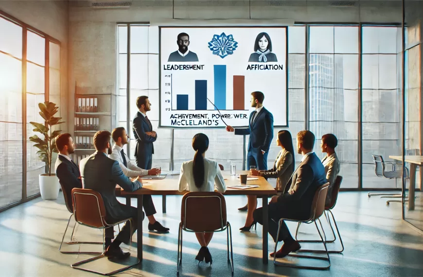 teoría de los tres factores de McClelland