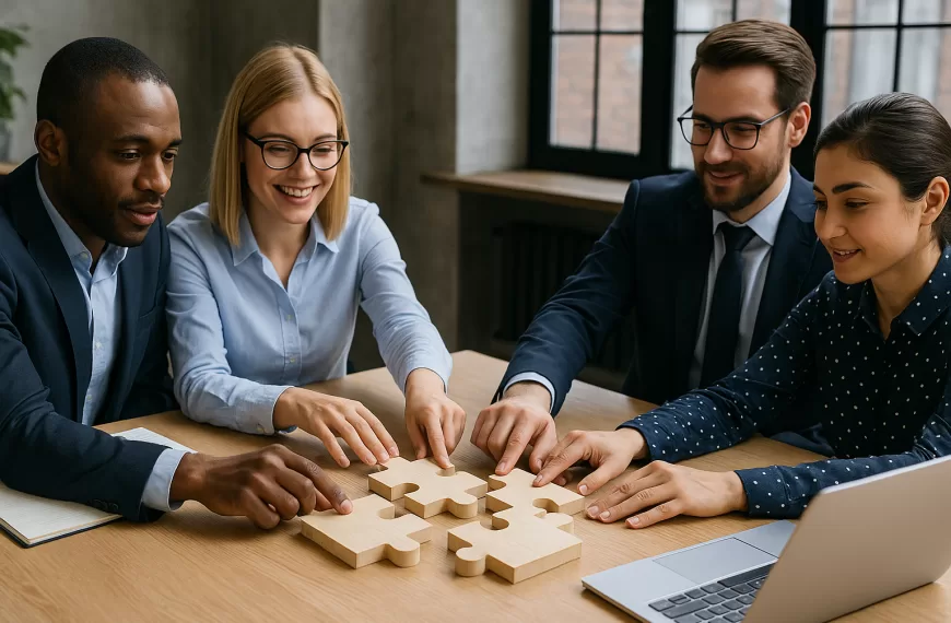 colaboración en equipo