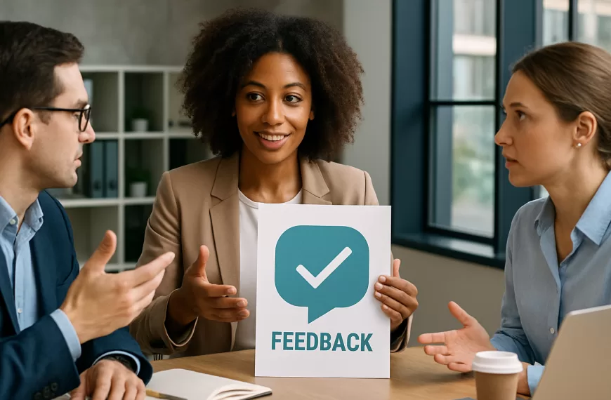 retroalimentación laboral