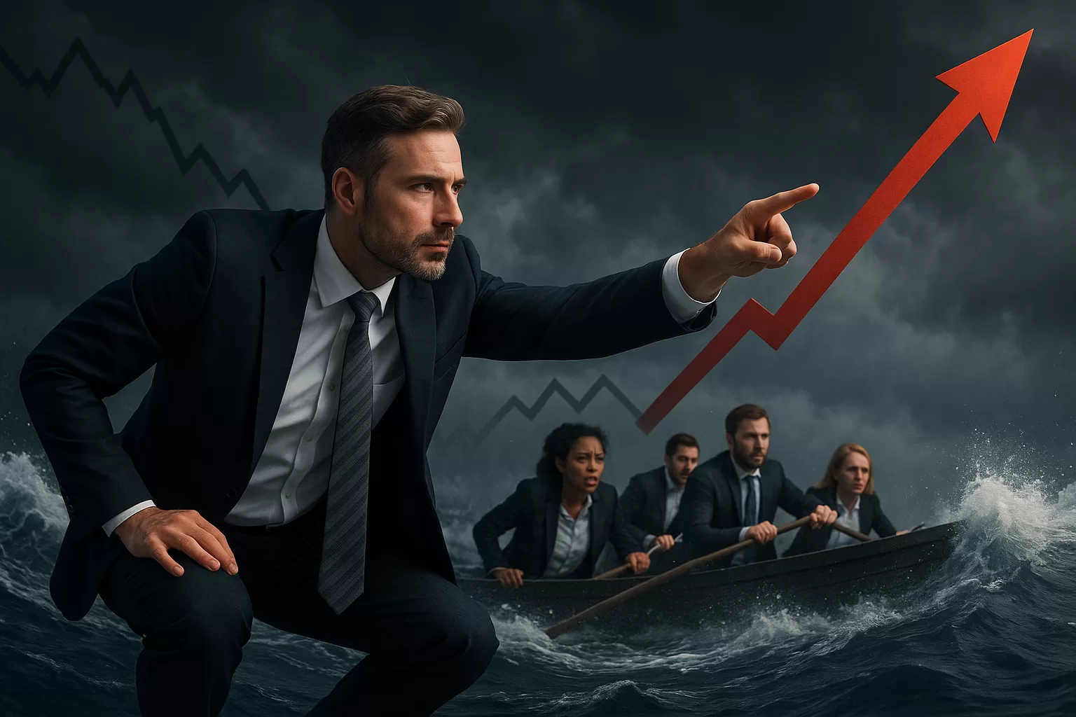 liderazgo crisis económica