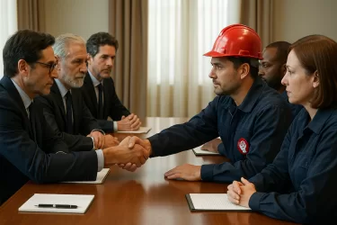 liderazgo negociaciones sindicales