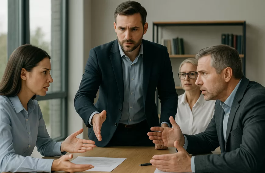 resolución de conflictos en el liderazgo