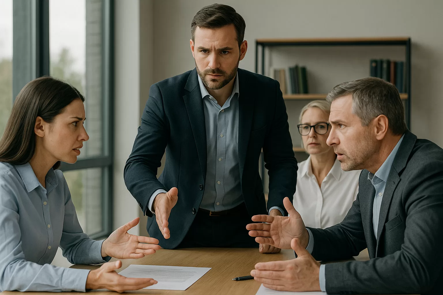 resolución de conflictos liderazgo