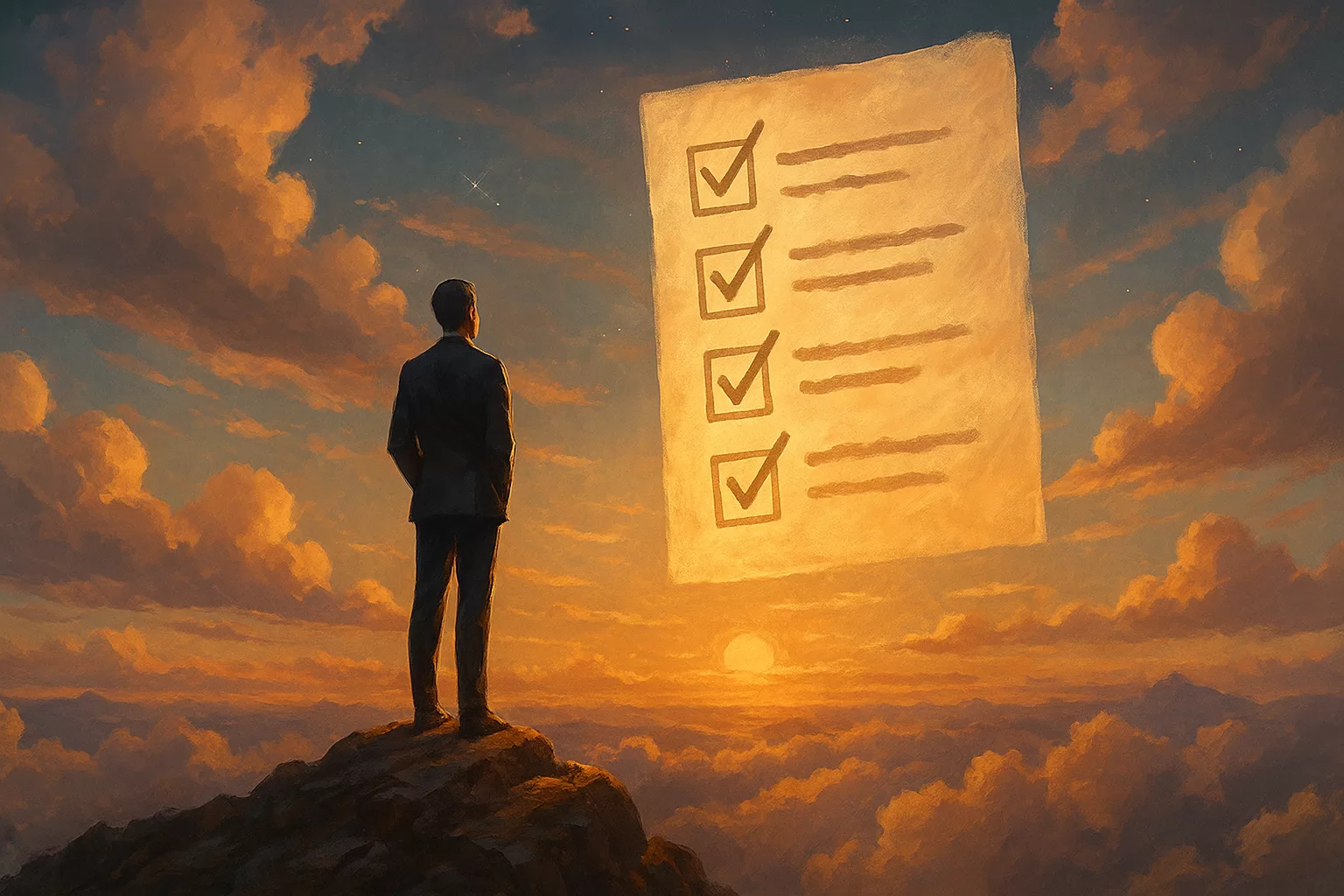 checklist feedback
